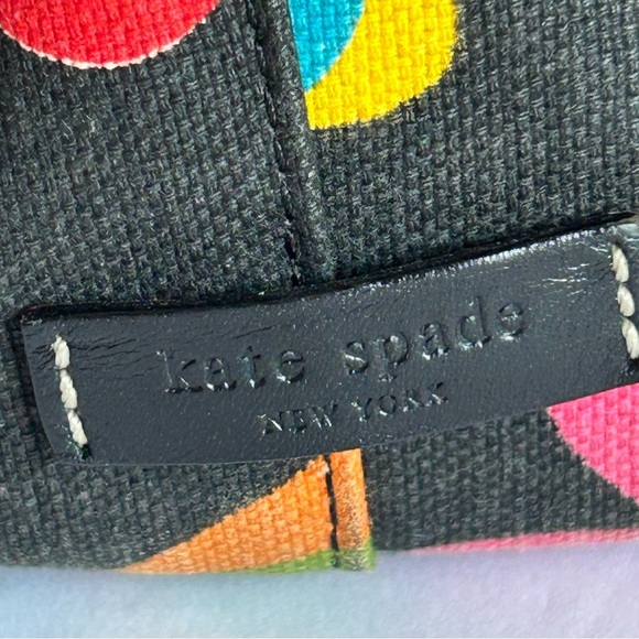 Kate Spade Multicolor Floral Canvas Satchel with Tie Closure - Picture 6 of 16